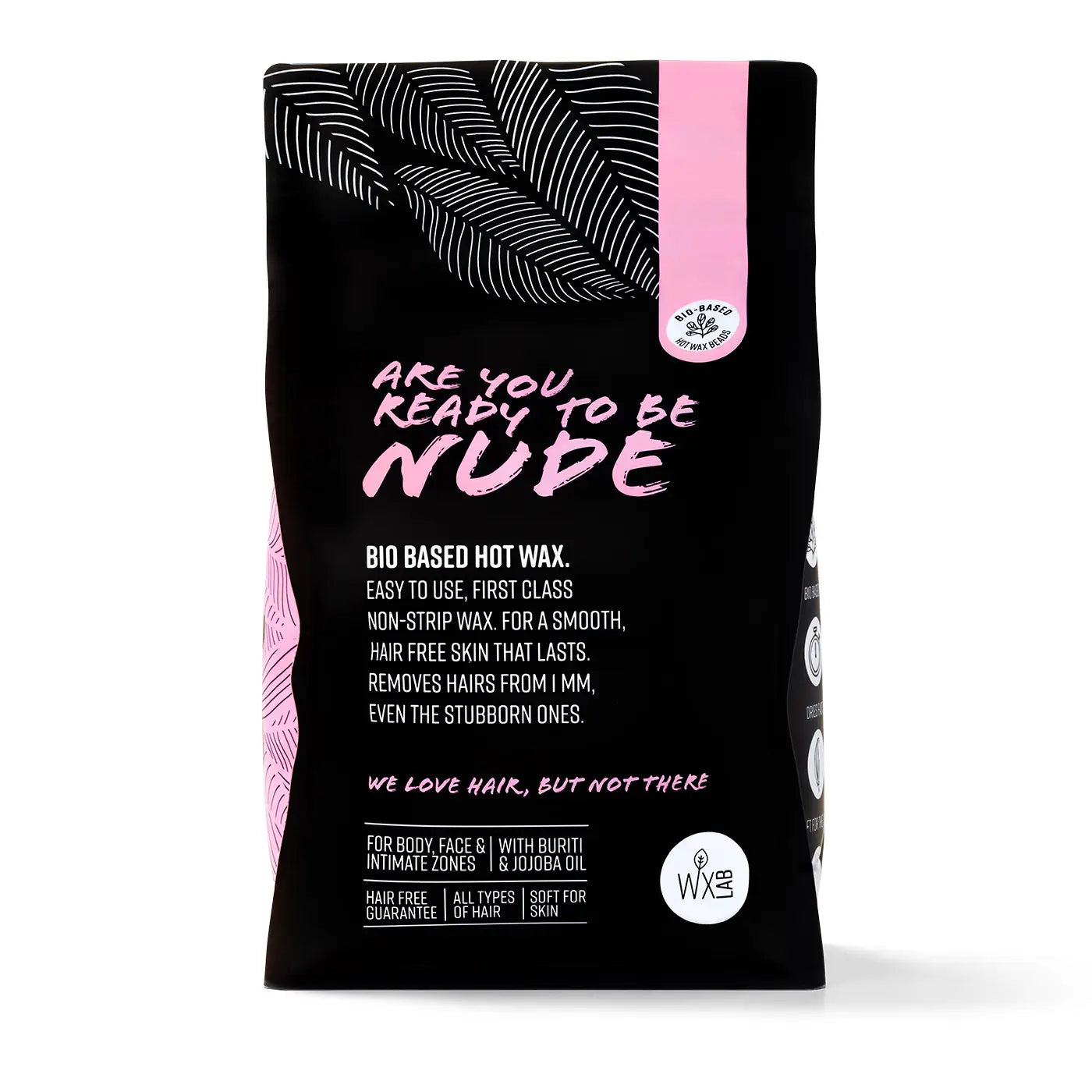 WXLab NUDE Hot wax - 800g harskorrels Bio based