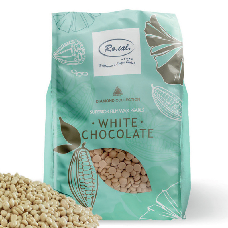 WXLab white chocolate film wax - 1kg harskorrels