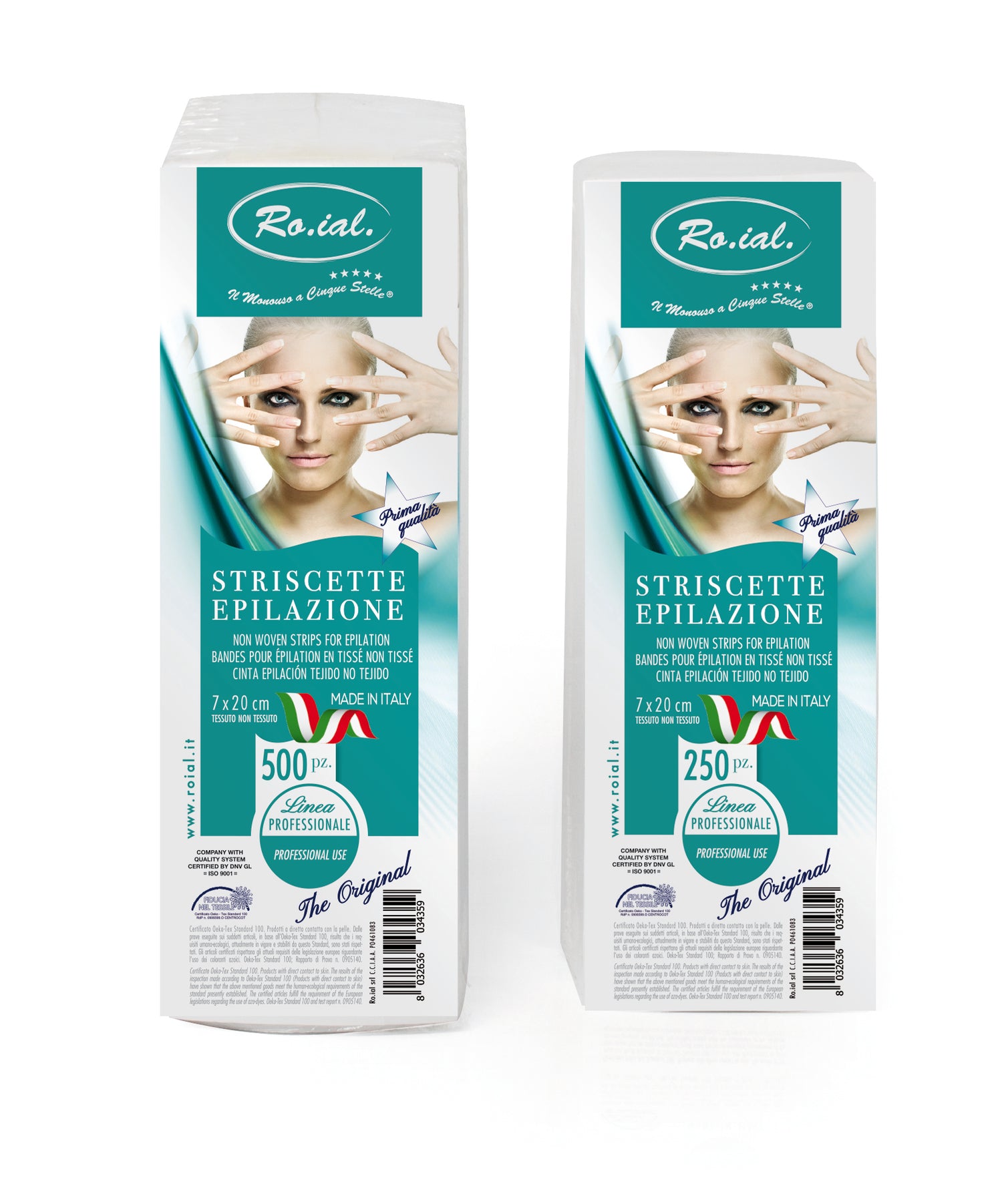 Waxing Strips Lichaam (500st)