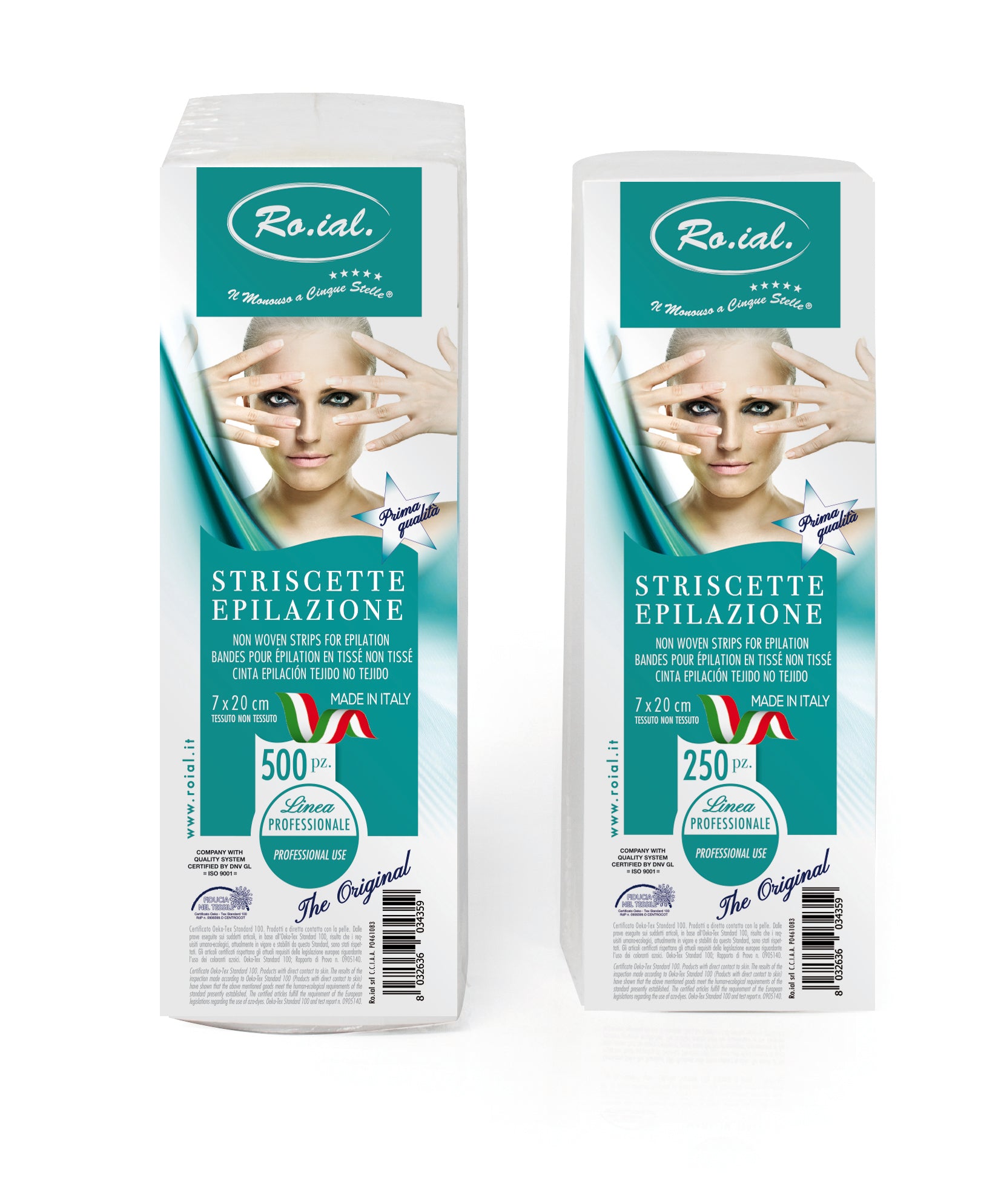 Waxing Strips Lichaam (500st)