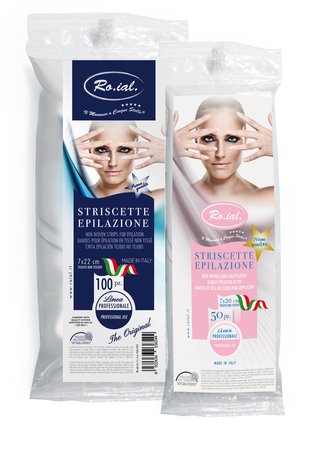 Non Woven Waxing Strips lichaam (100st)