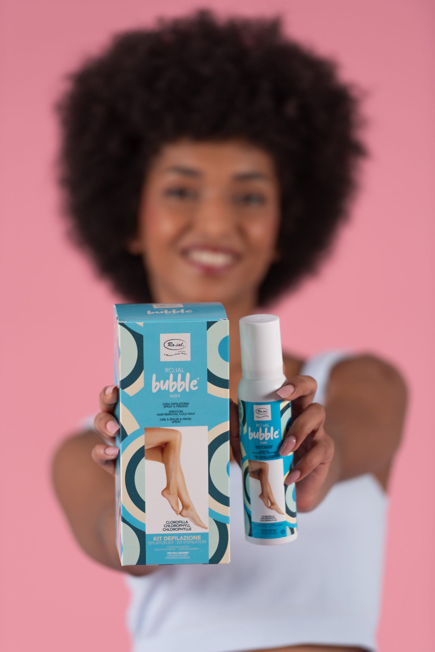 BUBBLE COLD WAX KIT - BLUE