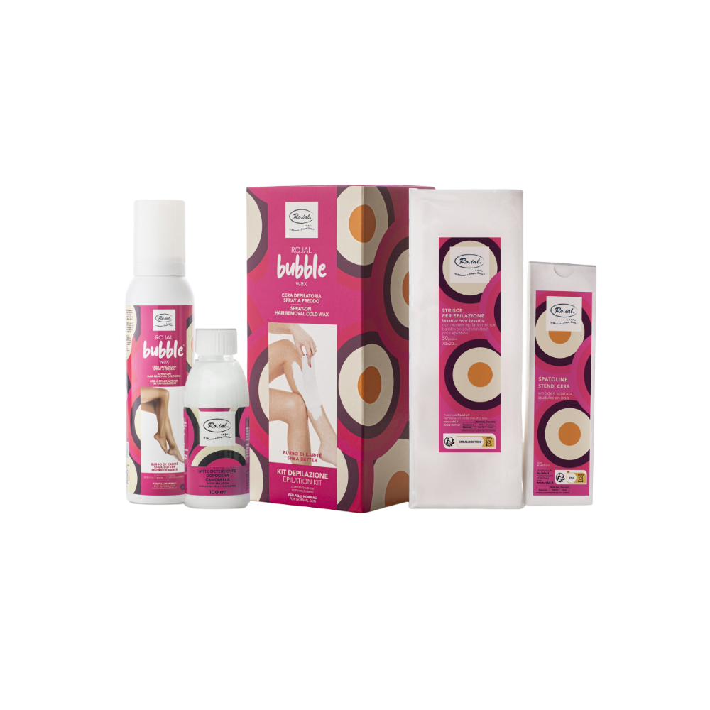 BUBBLE COLD WAX KIT - PINK