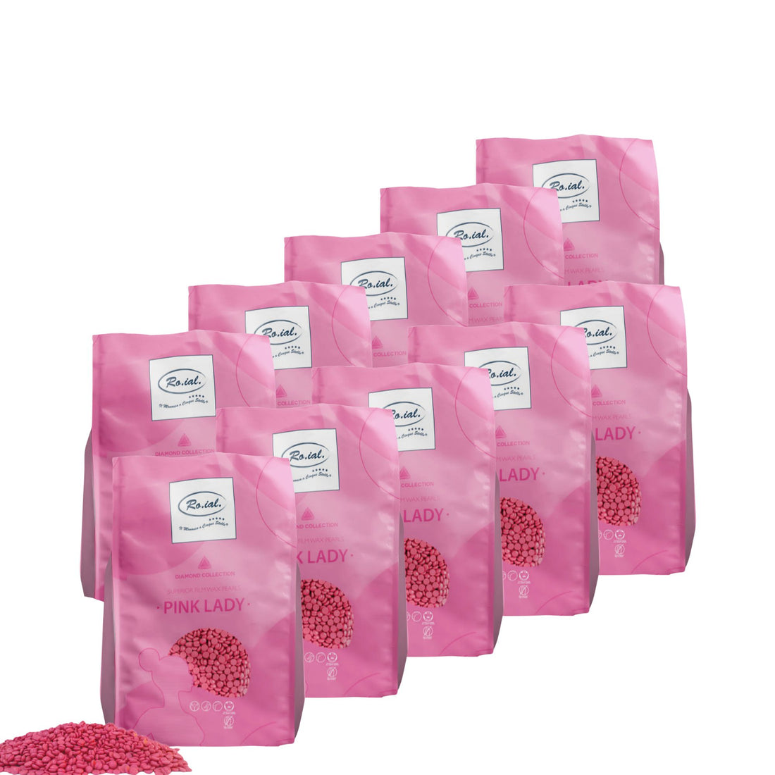 10 x Film Wax Diamond Pink Lady 1kg - Bulkvoordeel