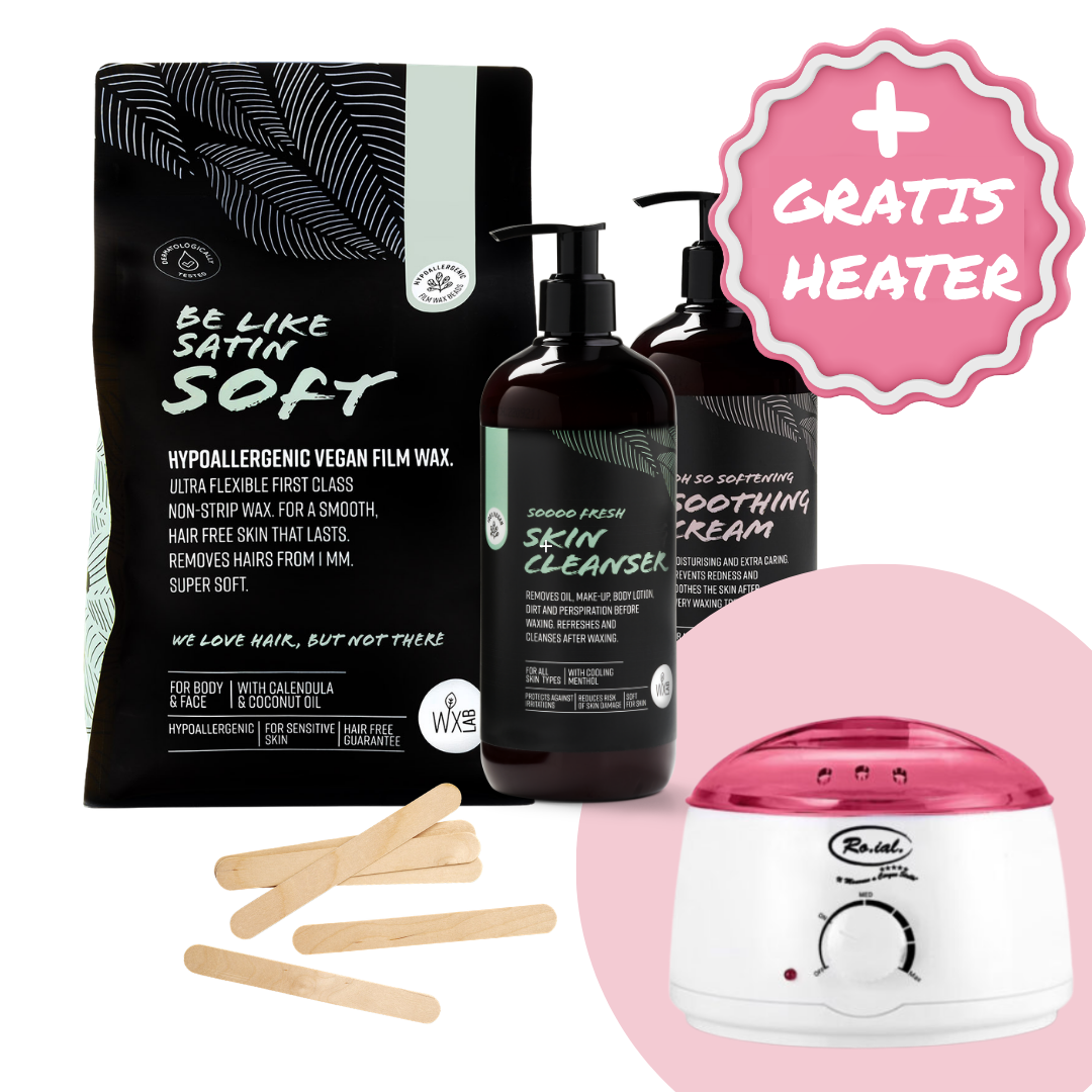 Wax starterskit incl. gratis heater - WXLab