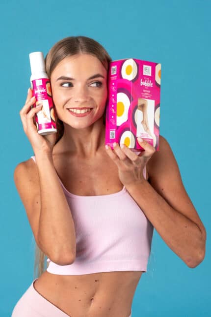 Bubble wax - roze verpakking thuis otharen wxlab